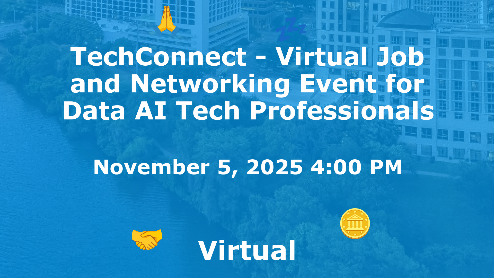 TechConnect - Virtual Job and Networking Event for Data AI Tech Professionals event image